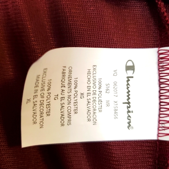 Champion Mesh Men's Shorts in Maroon Red - Picture 9 of 12